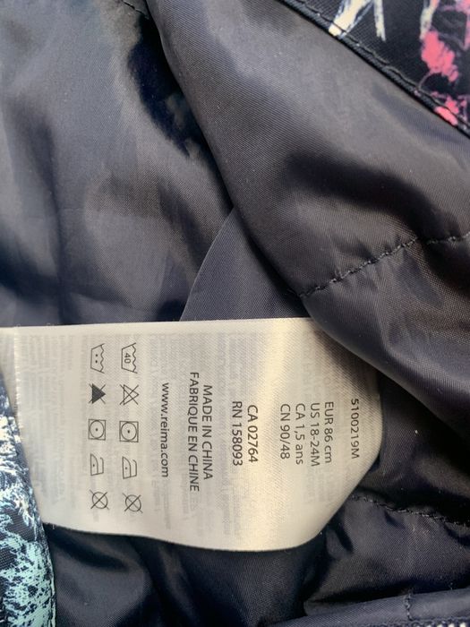 Zimowy kombinezon Reima r.86