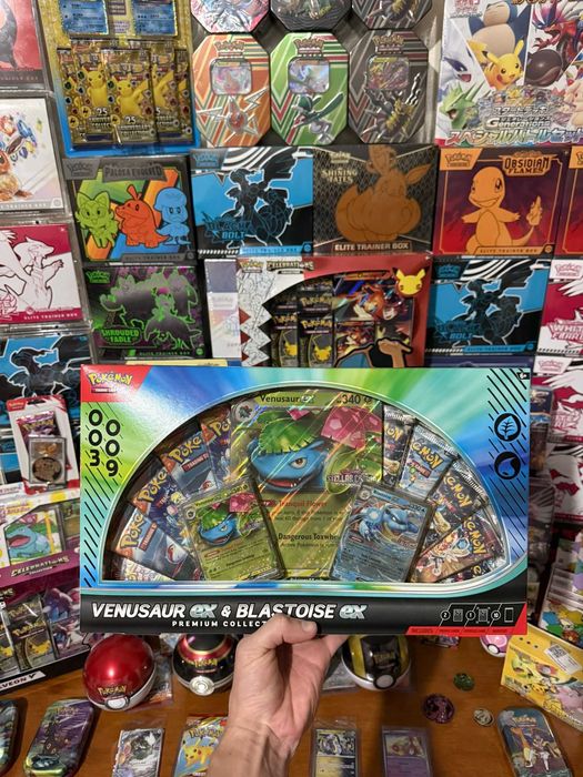 Pokemon Venusaur ex & Blastoise ex Premium Collection