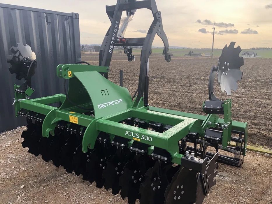 Agregat Talerzowy METANGA 2,5 2,7 3,0 Talerzówka Uprawowo-Siewny