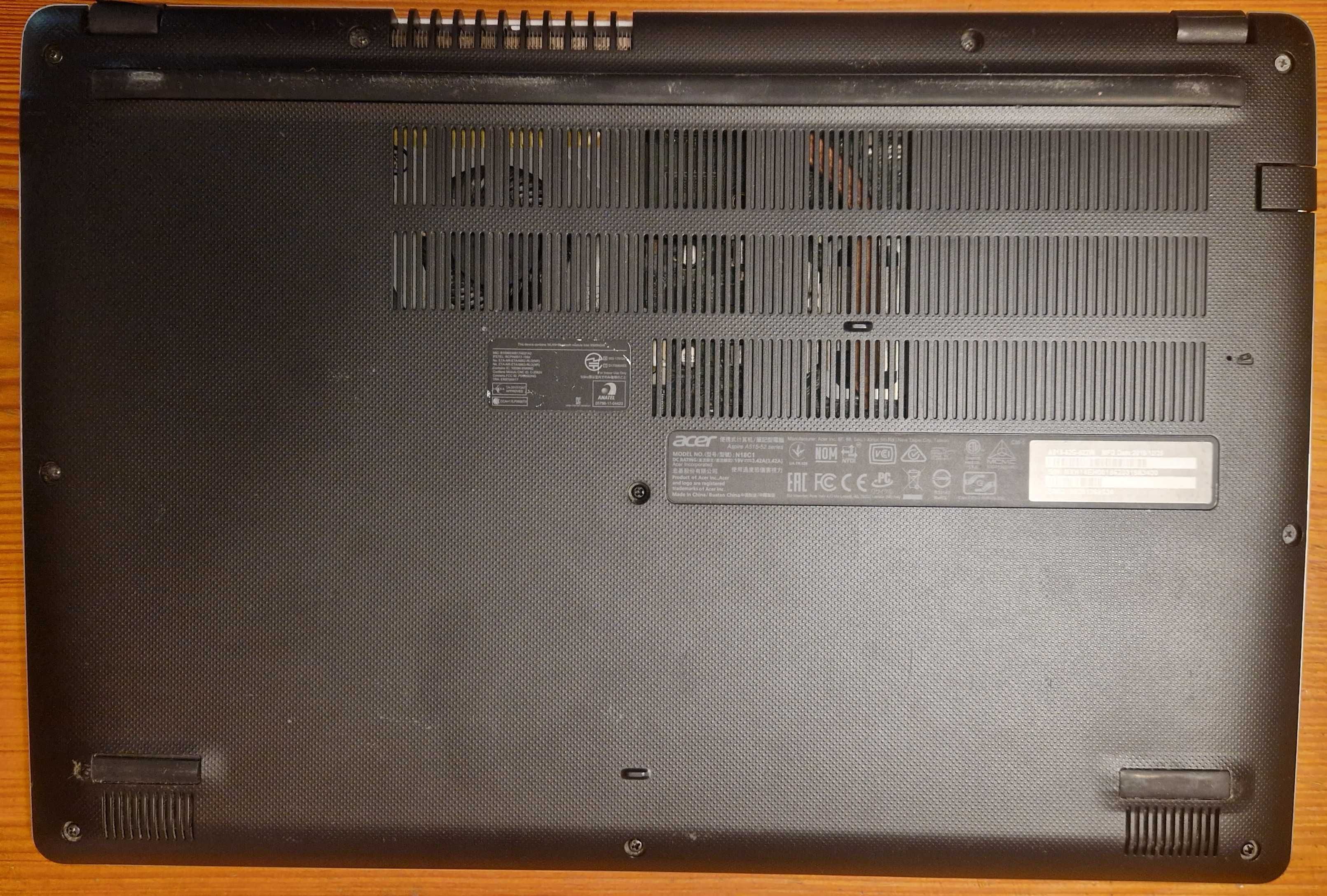Laptop acer ASPIRE A515-52 Intel Core i7-8565U 16/256GB NVMe Win11