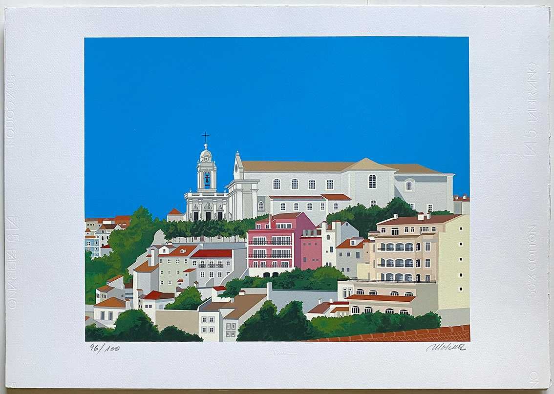 Serigrafia do Pintor Molina (Lisboa)