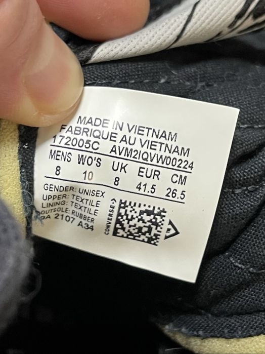 Кроссовки Converse Chuck 70 FUZZY | 41 размер| Премиальная лимитка