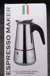 Kawiarka espresso ESPRESSO MAKER 300 ml ze stali nierdzewnej Nowa