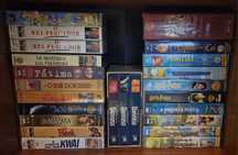 Vários filmes VHS