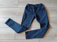 Синие школьные легкие котоновые брюки на мальчика, р-33
