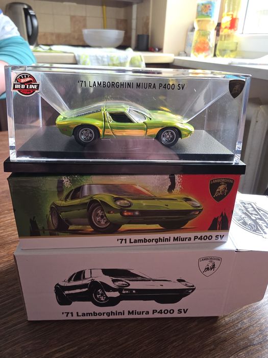 Hot wheels rlc miura P400 SV