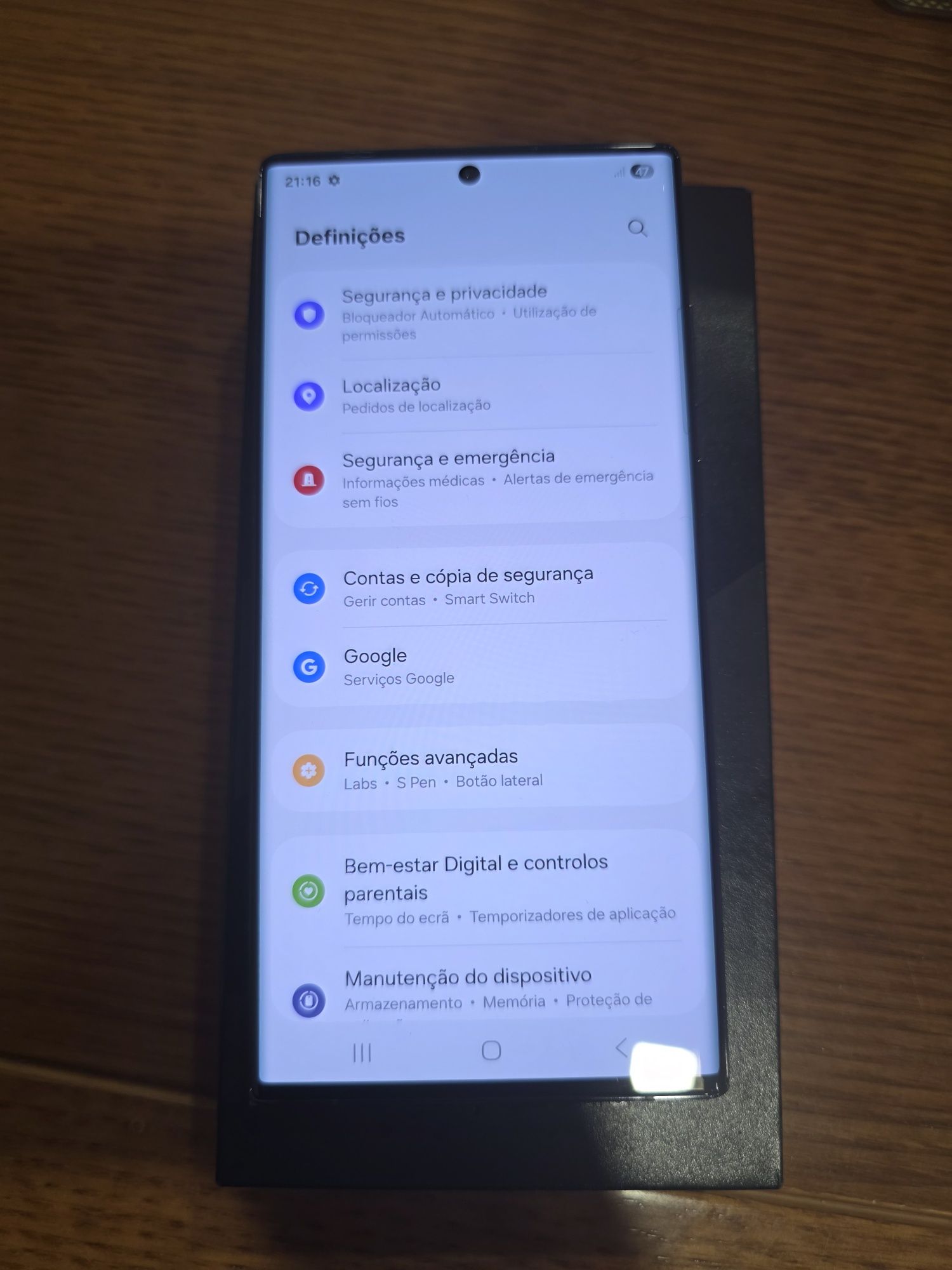 Samsung Galaxy S22 Ultra 256GB -12GB- Preto