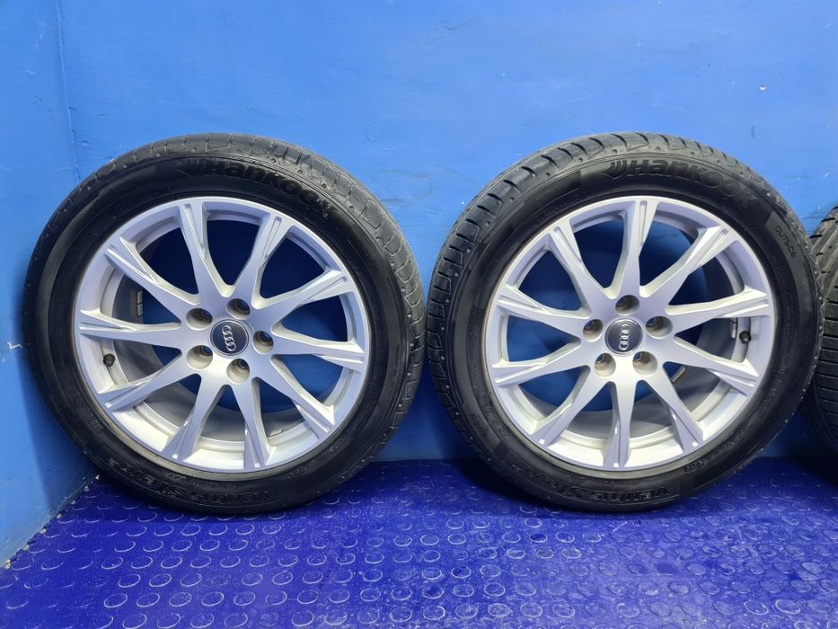 KOŁA felgi 17” AUDI A4 B9 opony letnie HANKOOK 225/50 R17 oryginał