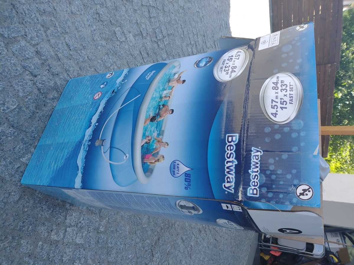 Zestaw basen i pompa piaskowa + pompa filtrowa