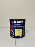 Okazja Farba Ceramiczna Dekoral banana split żółta