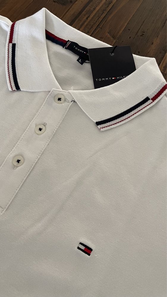 Polo de Homem Branco