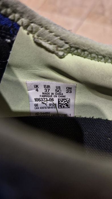 Korki Puma wkładane 37