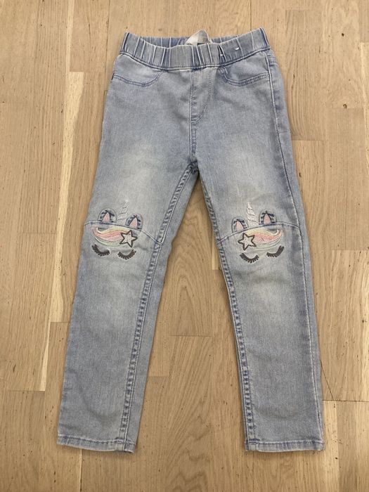 Spodnie jednorożce hm H&M 98