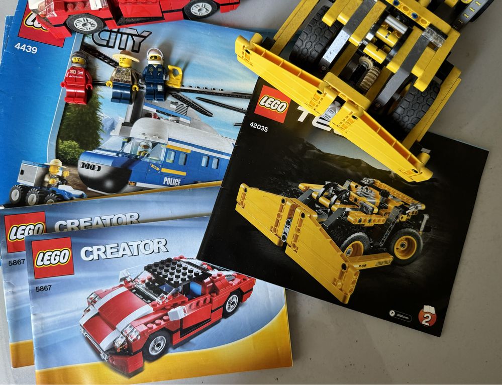 Lego City, Lego Creator, Lego Technic