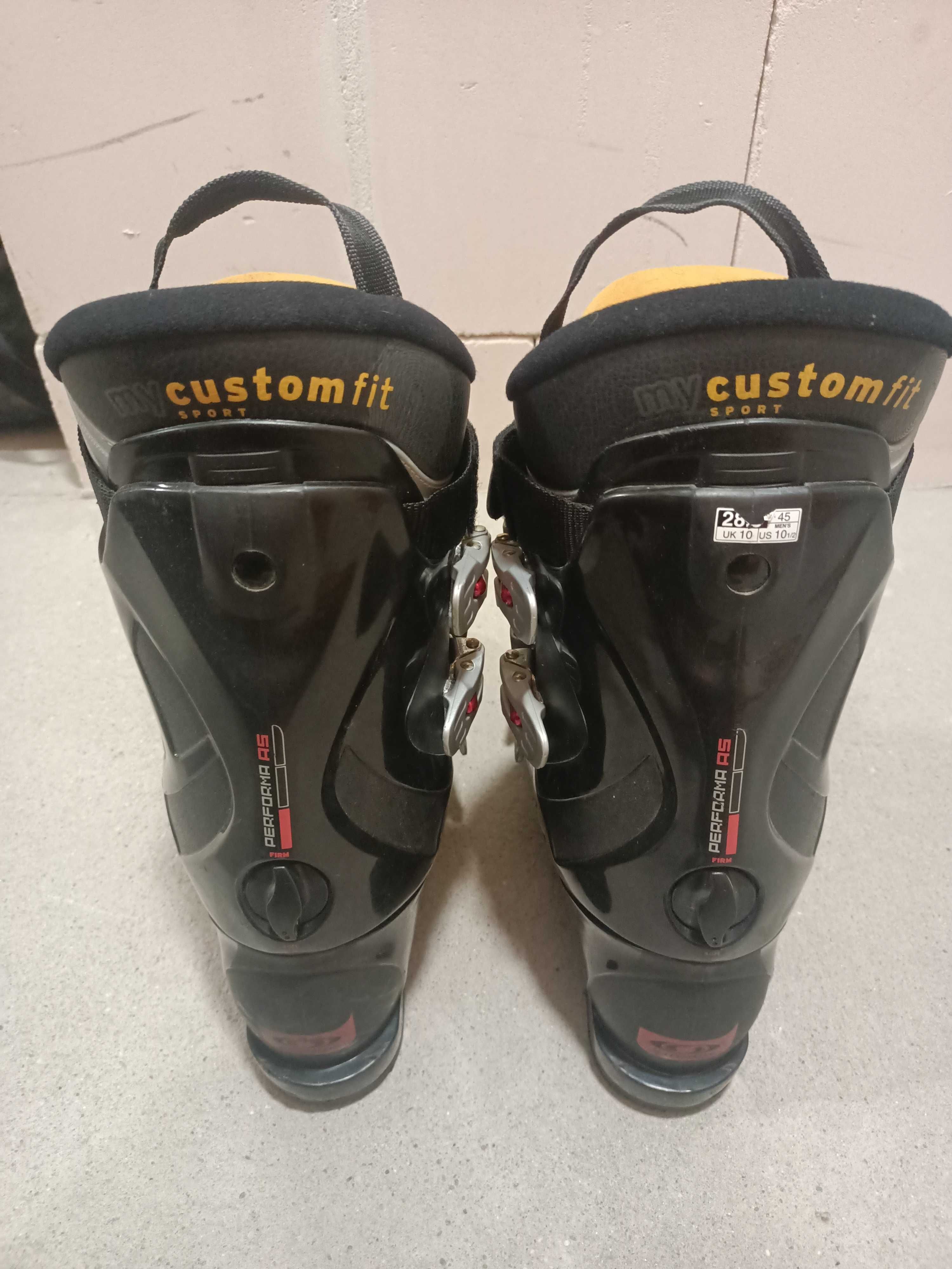 Buty Salomon, narty Rossignol