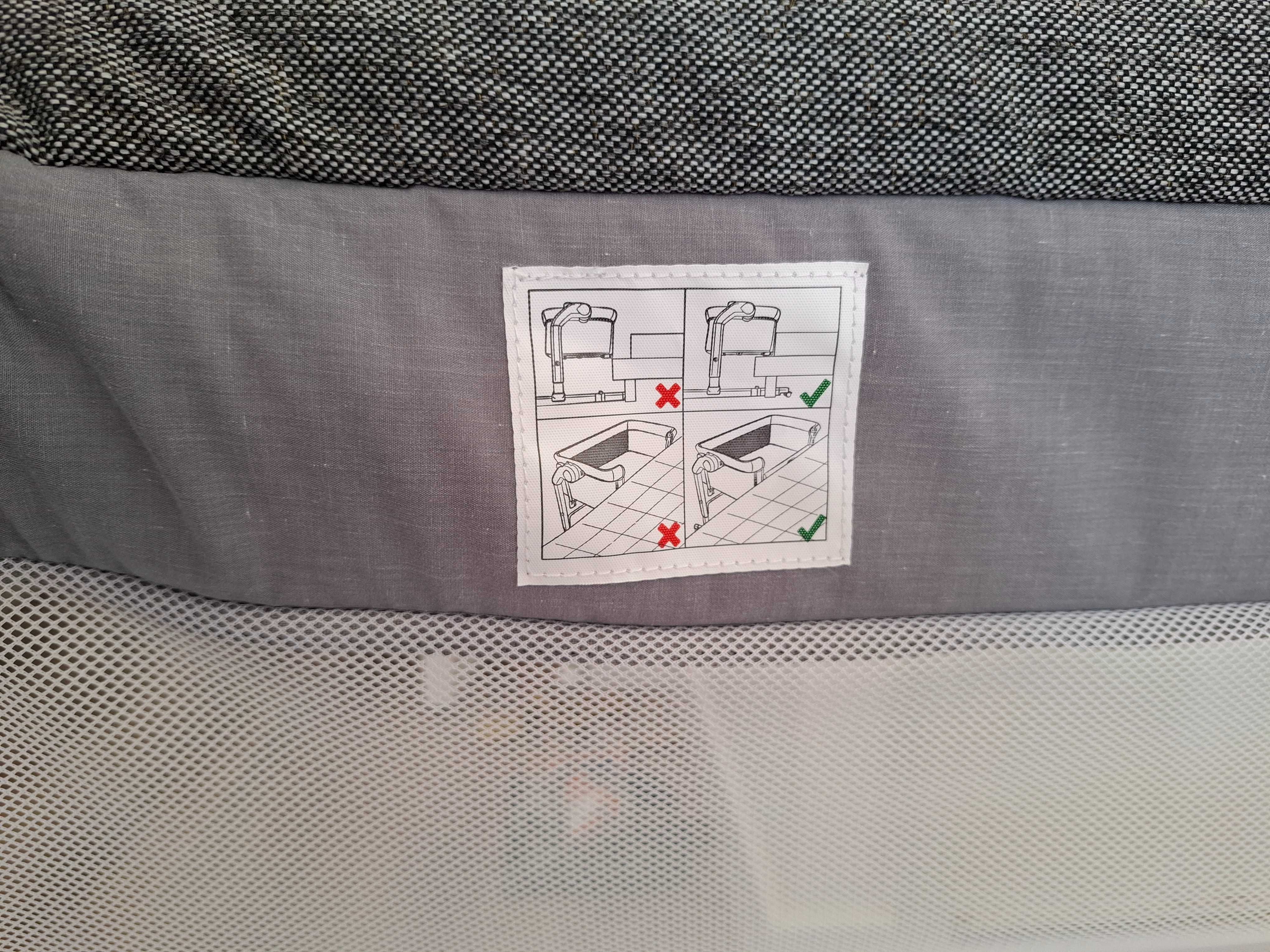 Berço Chicco Next2me Magic Evo Dark Grey
