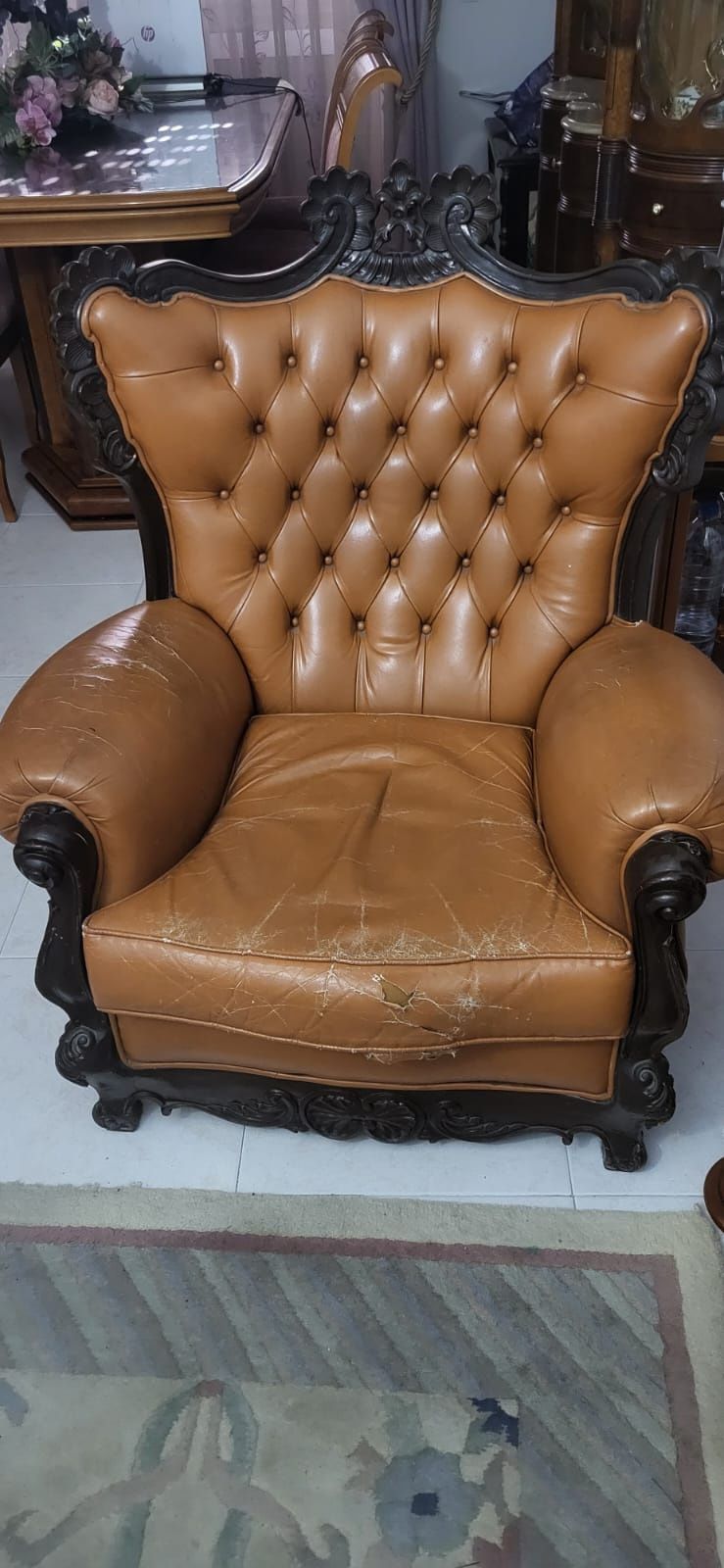 2 Sofás vintage por restaurar