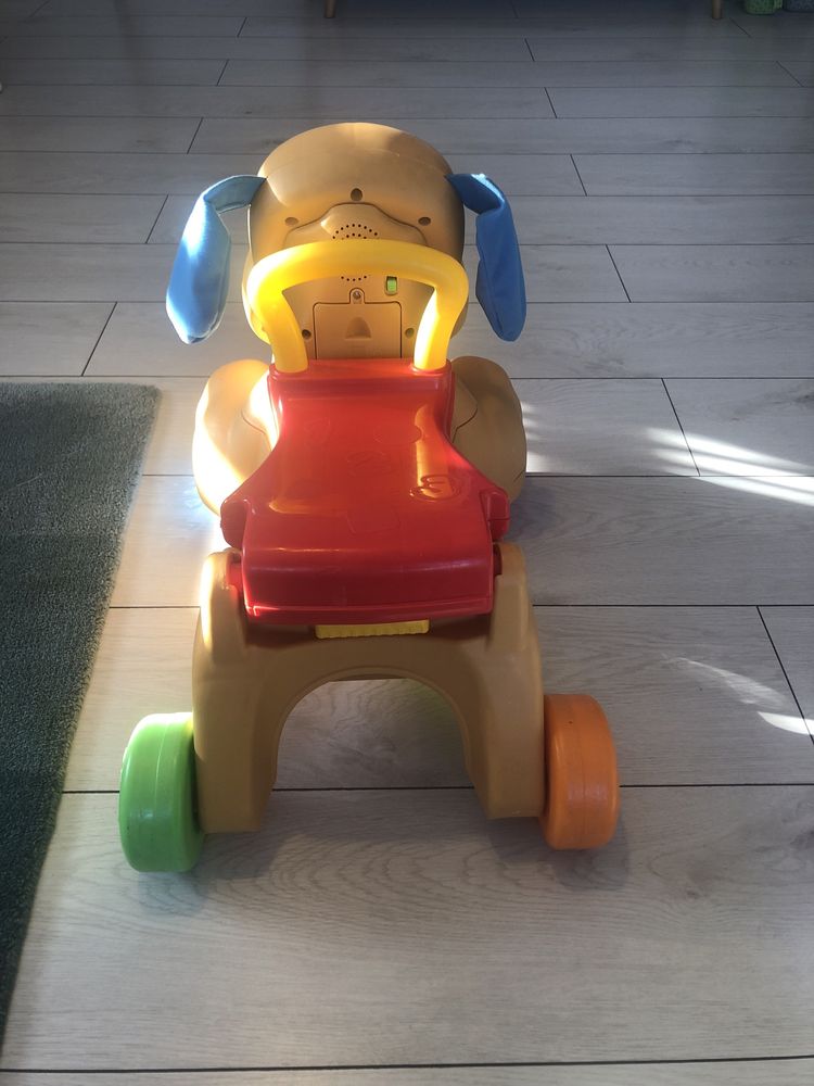 Fisher-price chodzik, jezdzik szczeniaczek