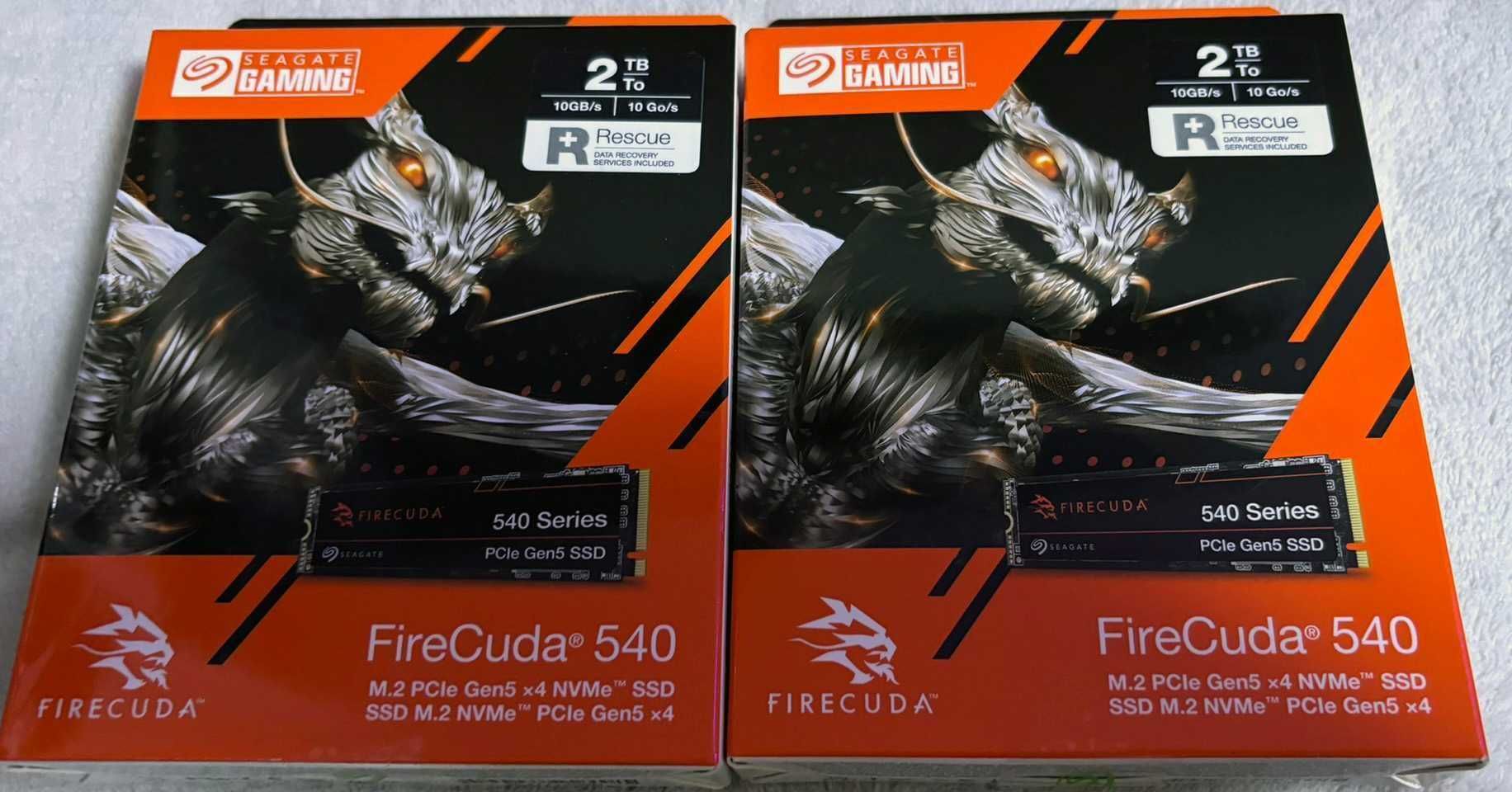 NOWY Seagate Firecuda 540 2TB M.2 PCIE 5.0 x4 5 LAT GWAR