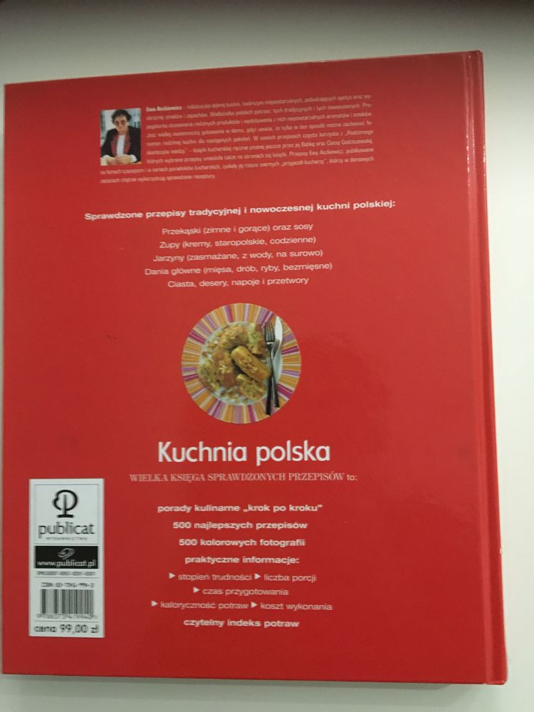 „Kuchnia polska” Ewa Aszkiewicz.  duży format