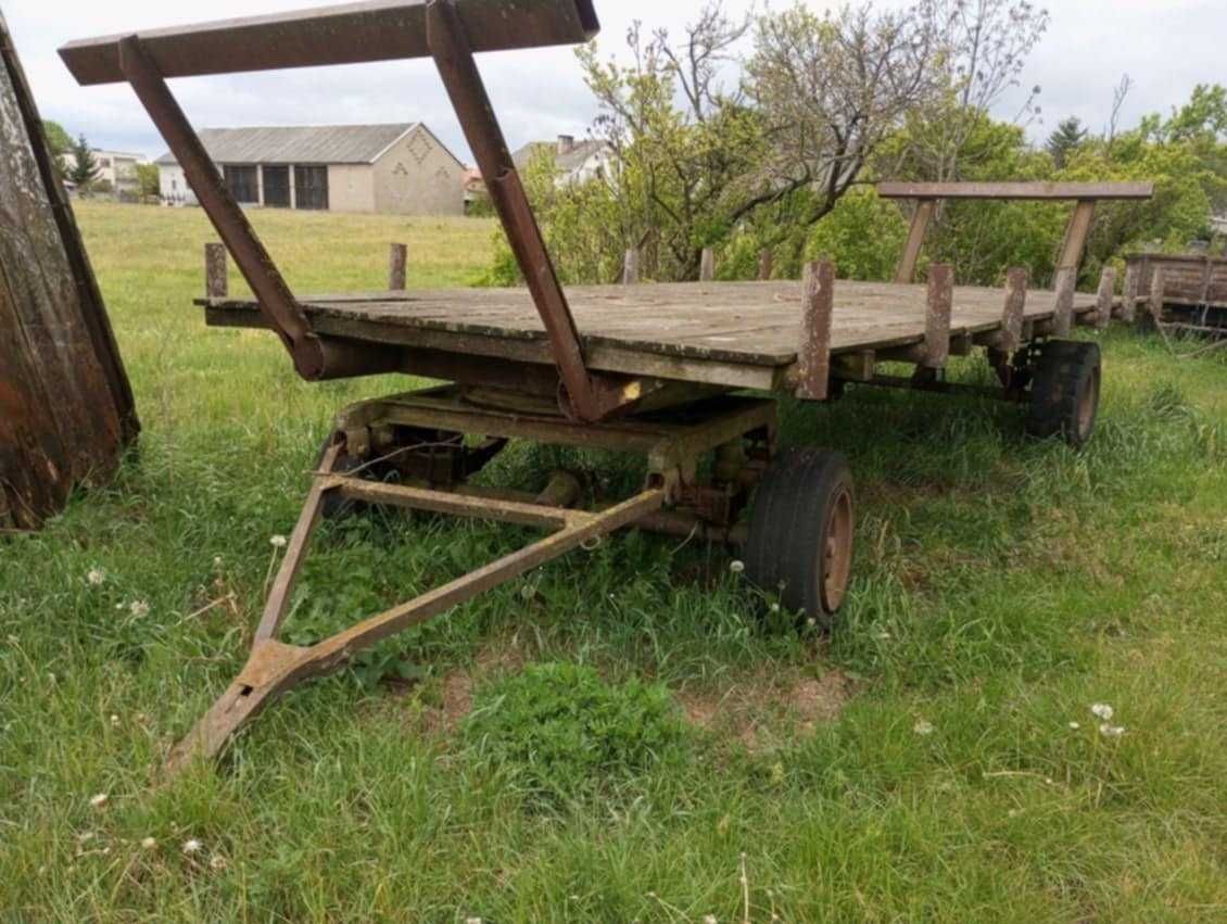 Pług, przyczepa dłużyca, rozsiewacz nawozu