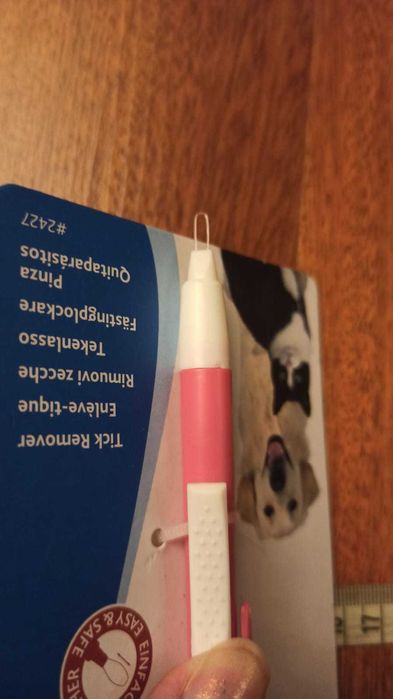 NA CEL CHARYTATYWNY Przyrząd do wyciągania kleszczy. Pętelka