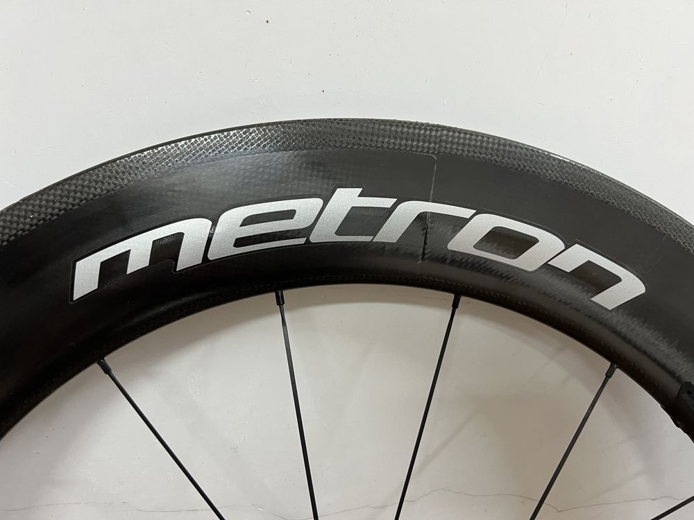 Roda frontal Vision Metron SL 80mm carbono