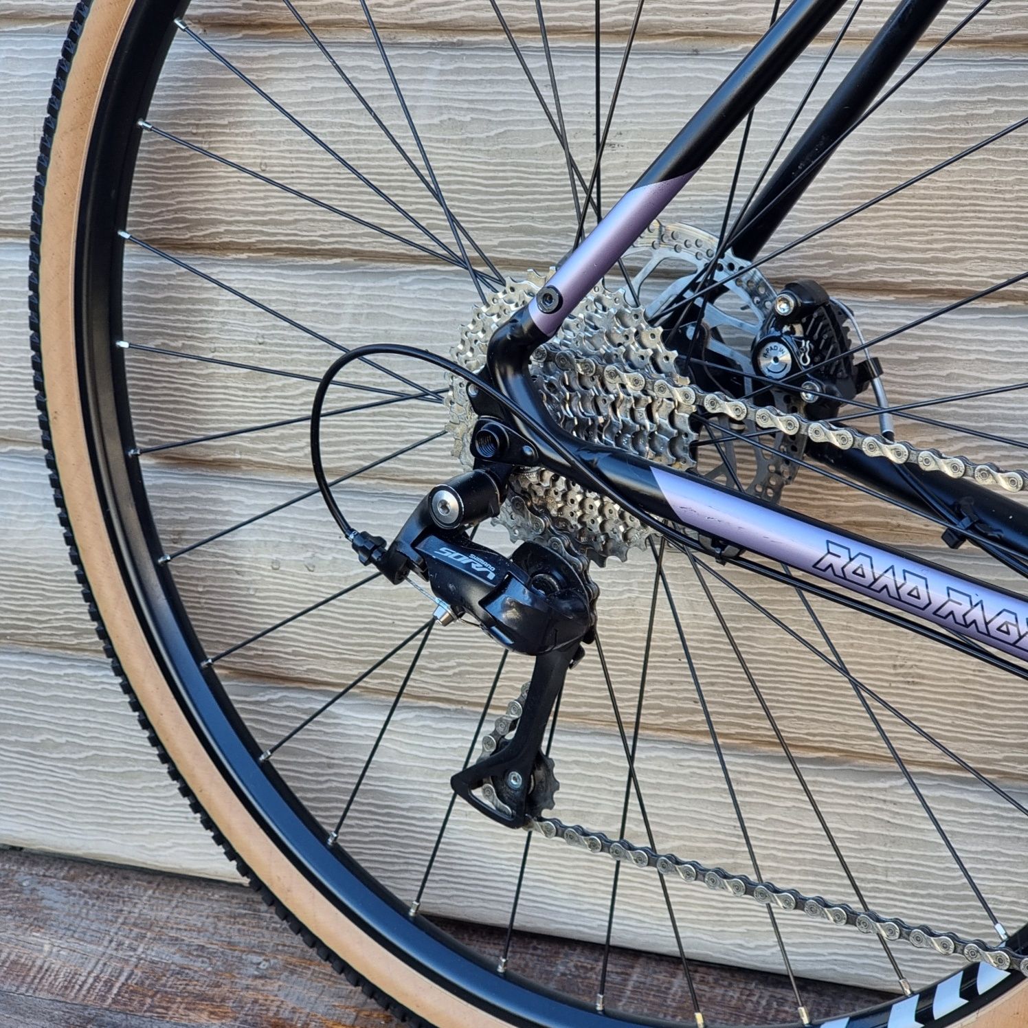 28 GHOST ROAD RAGE GRAVEL Вилка Carbon. Boost. Shimano SORA DISC L XL