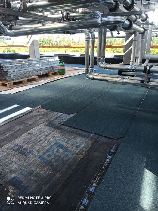 Dachy płaskie, tarasy, balkony, termoizolacja, hydroizolacja.