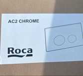 Przycisk wc do spłuczki chrom Roca