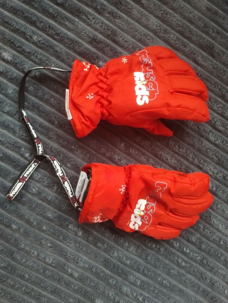 Rękawiczki dziecięce wodoodporne Reusch Kids 2-3 lata, jak nowe