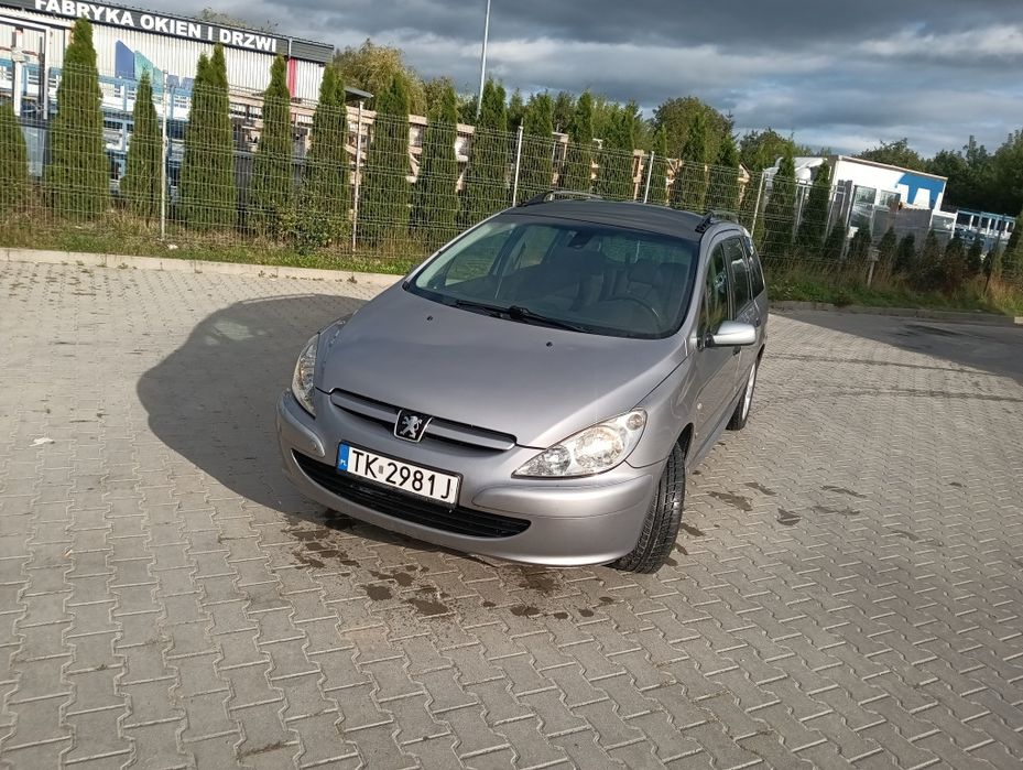 Peugeot 307 SW kombi 1.6 HDi panorama dach klimatyzacja 2002r tdi