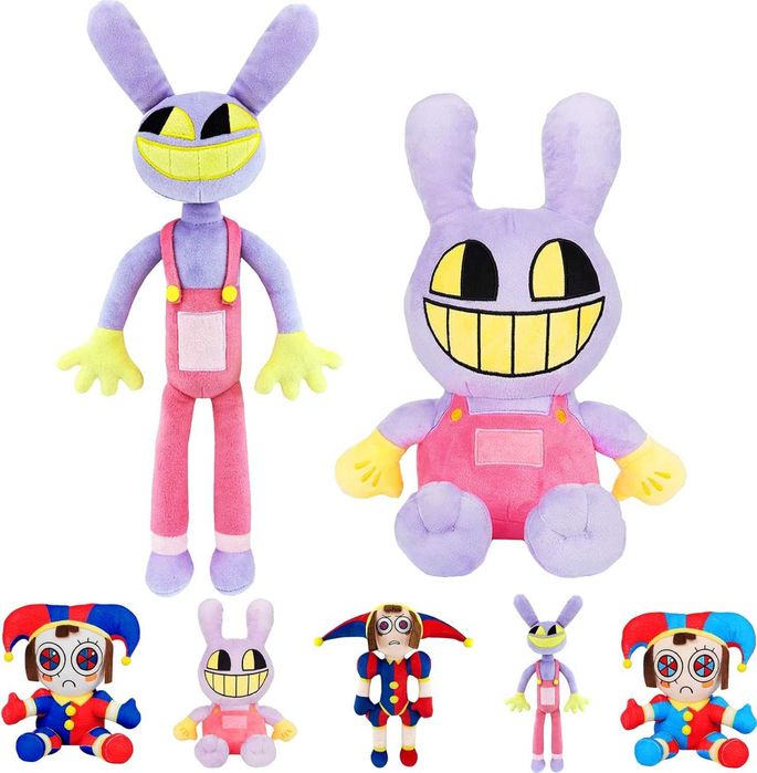 Pluszowa zabawka Pomni i Jax Niesamowity pluszowy cyfrowy cyrk 2 SZT