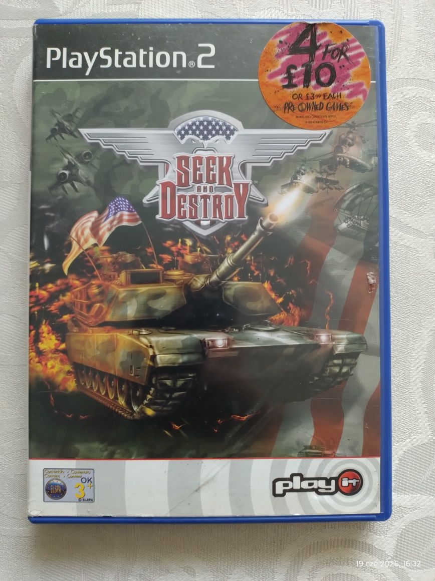 Seek and destroy PlayStation 2