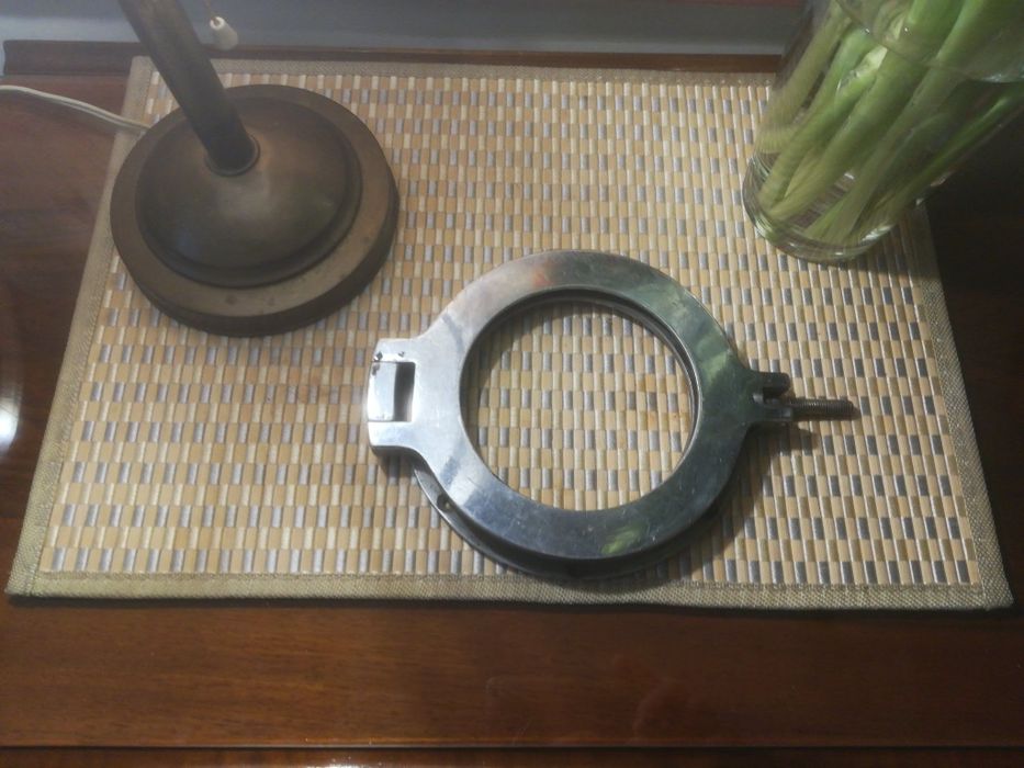 stara lampę jachtową uchylna, wahliwa, balansowa z przeciwwagą i bulaj