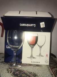 Нові Келихи для вина 2 упаковки по 6 шт по 350мл  Luminarc