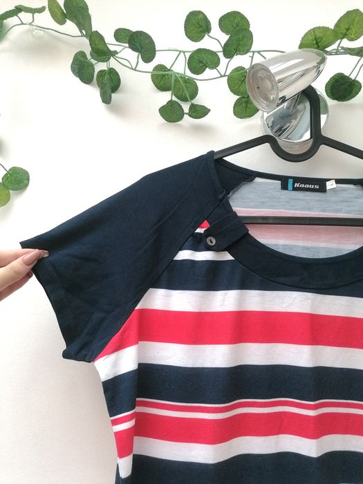 T-shirt às Riscas