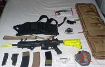 Airsoft m4 eletrica lacer tactical troco por trotinete eletrica ou alg