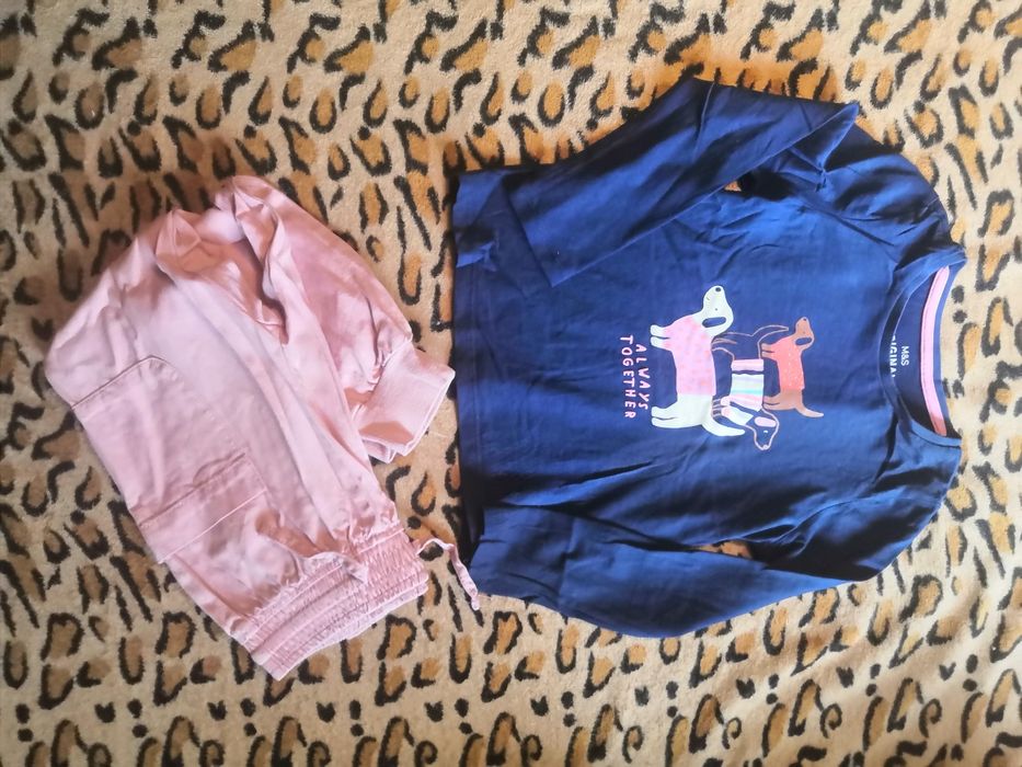 12 szt mix paka tanio 98 cm płaszczyk zima śniegowce 28 bluza spodnie