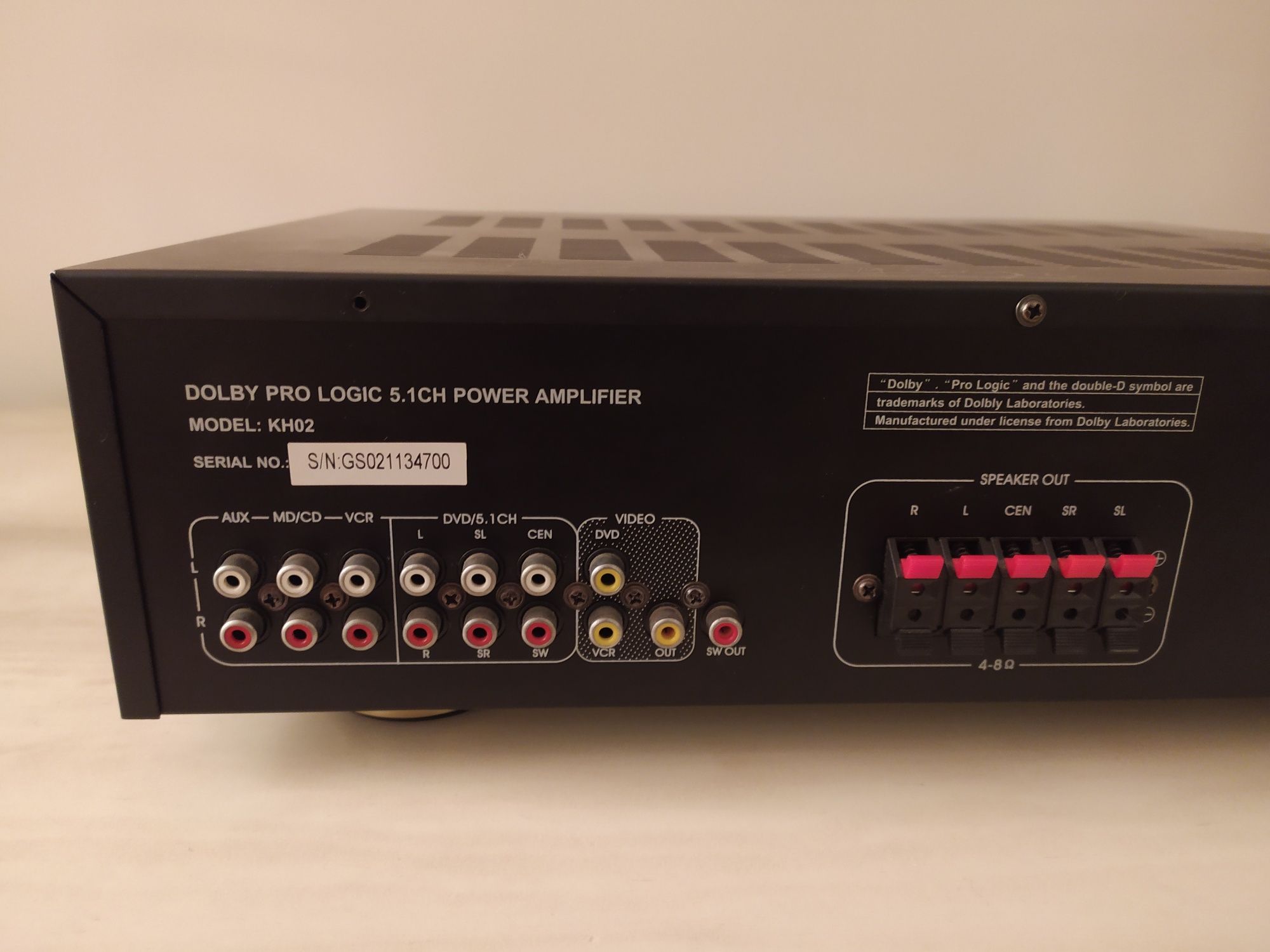Amplificador Bench KH02 PRO Logic Power amplifier