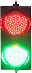 Светофор дорожный 2-х секционный LED 12Vdc