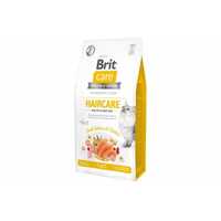 Brit Care Cat  GF Haircare Healthy & Shiny Coat 7 кг  лососем