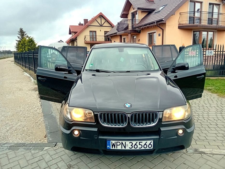 Bmw X3 2.0 150 km. 4x4. Sprawna klimatyzacja. Skórzana tapicerka.