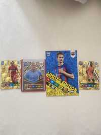 Karty fifa 365 panini Haland Mendy Salah Dejong