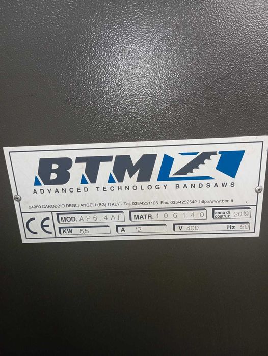 Piła taśmowa BTM AP 6.4 AF