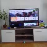 Móvel TV + Aparador + mesa extensível com 4 cadeiras