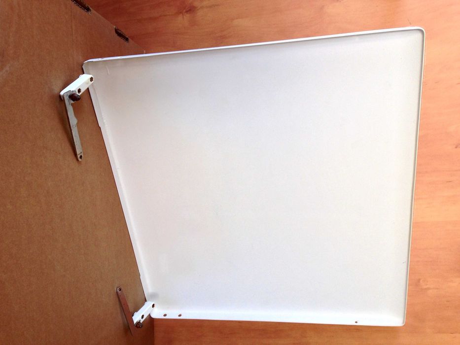 Верхня кришка для газової плити Beko FG5521 металева біла з кріпленням