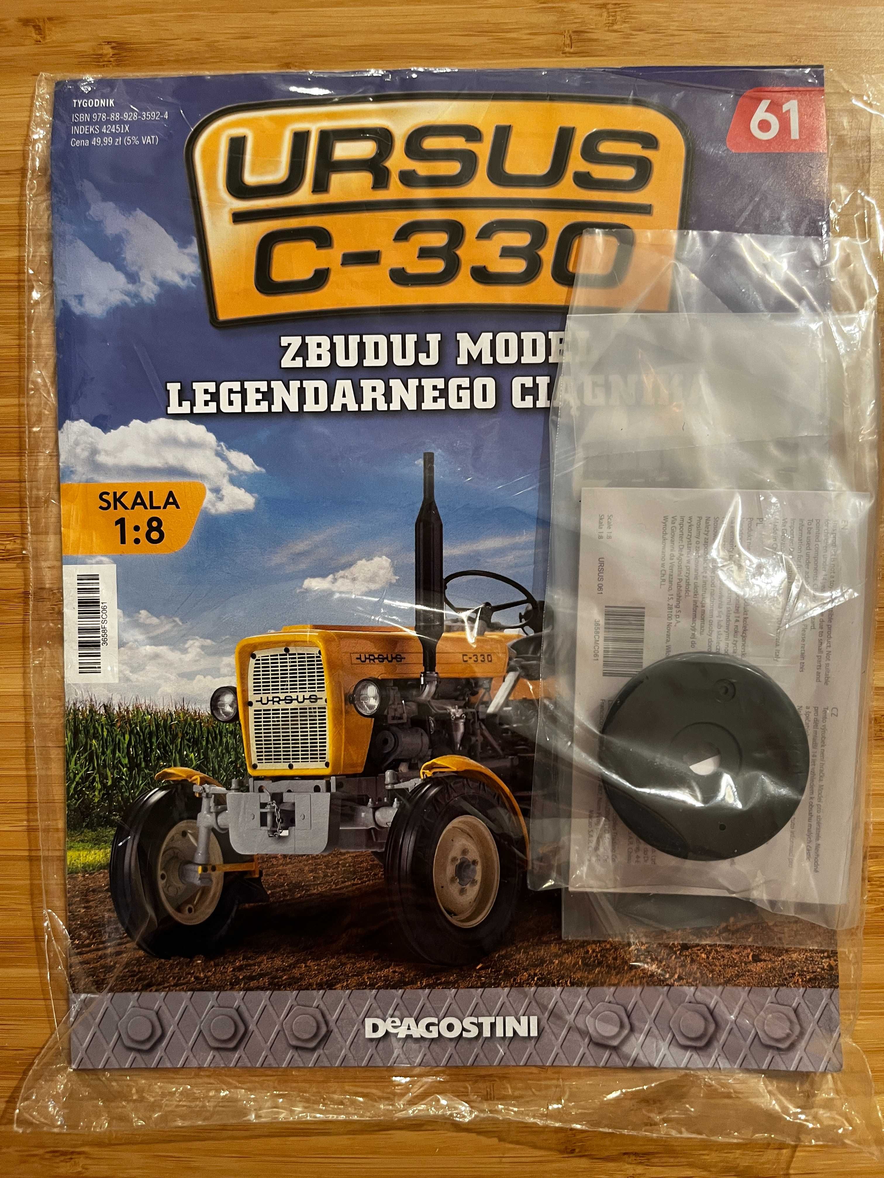 URSUS 330 Najpopularniejszy polski traktor w Twoim domu nr 61 1:8