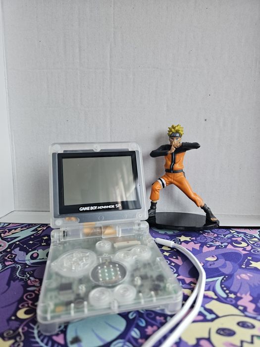 Gameboy Advance SP Naruto - Mod Usb-c