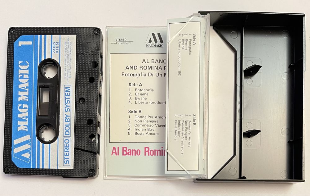 Al Bano & Romina Power Fotografia di un momento kaseta audio